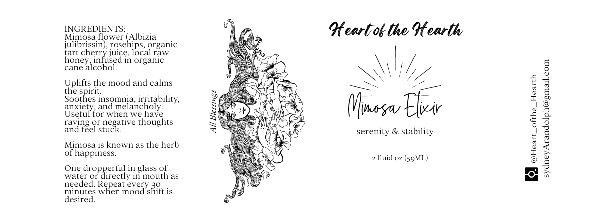 Mimosa Elixir~ Serenity & Stability